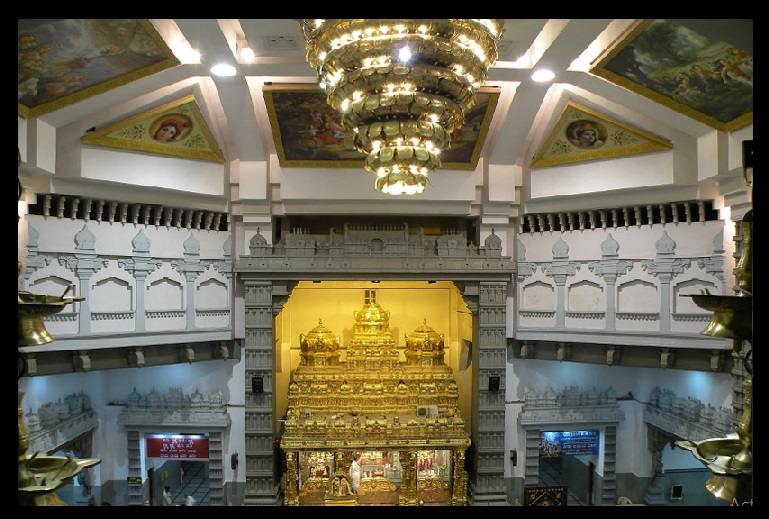 ISKCON temple, Bangalore. inside